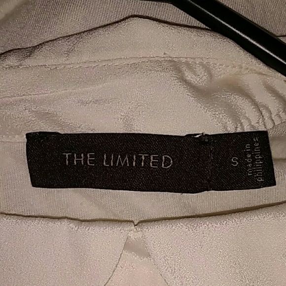 The Limited cream color sleeveless shirt - Picture 5 of 6